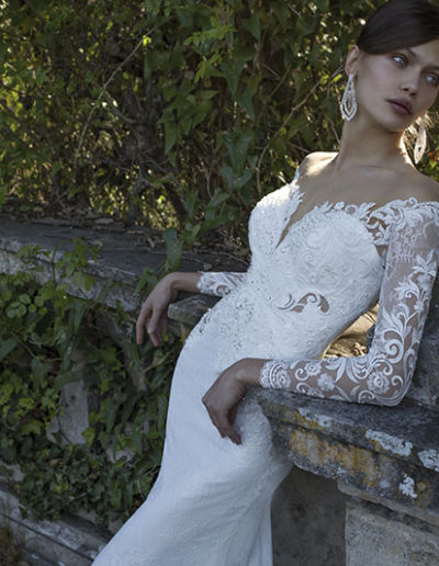 abito da sposa modello Urania di Capri